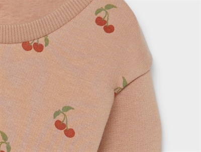 Lil Atelier sirocco sweatkjole kirsebær