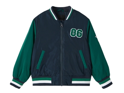 Name It dark sapphire overgangsjakke college