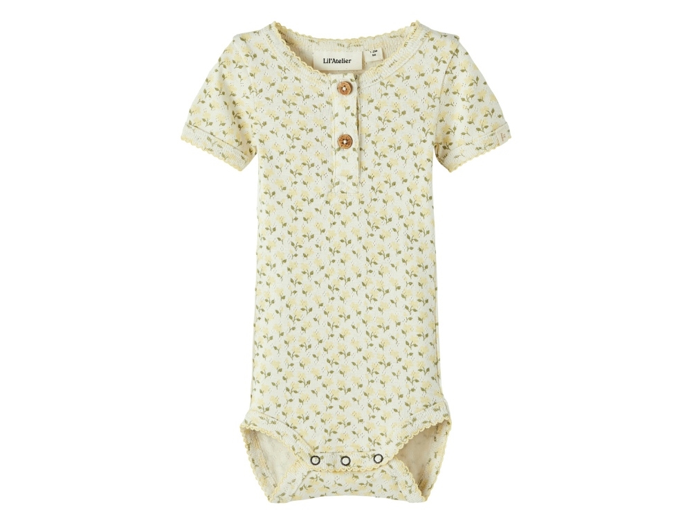 Lil Atelier Turtledove Body Blomster - Str. 1m 56cm