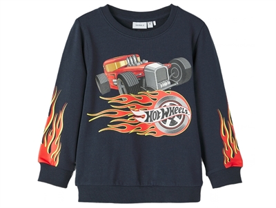 Name It dark sapphire sweatshirt Hot Wheels