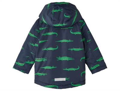 Name It dark sapphire crocodile vinterjakke