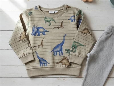 Name It silver sage dino sweatshirt
