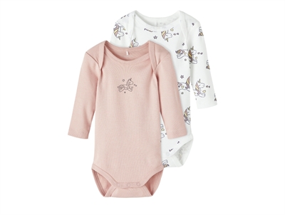 Name It bright white unicorn body (2-pak)