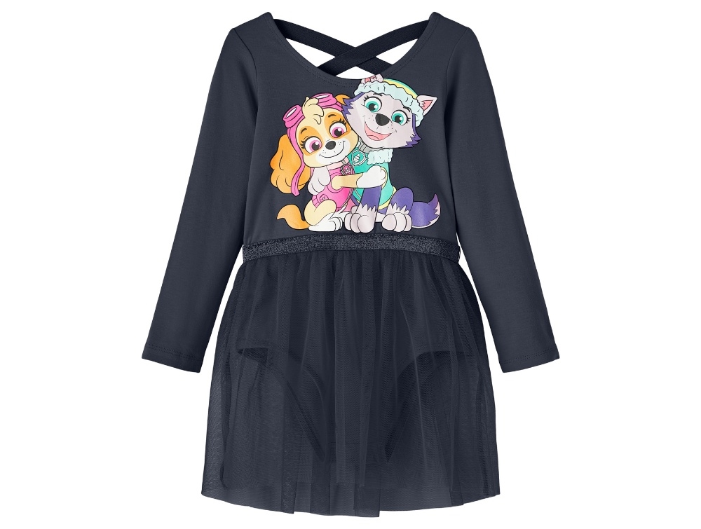 Name It Dark Sapphire Paw Patrol Gymnastikdragt - Str. 1.5y 86cm
