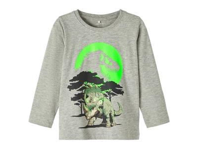 Name It grey melange t-shirt Jurassic World