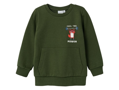 Name It rifle green sweatshirt