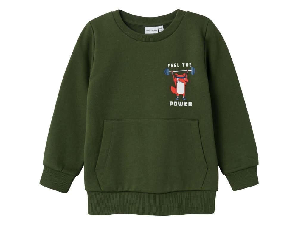 Name It Rifle Green Sweatshirt