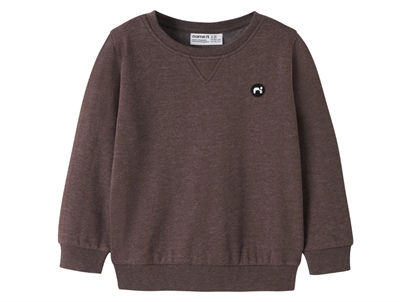 Name It sweatshirt french roast med badge