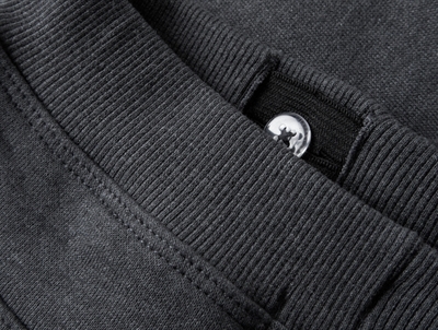 Name It sweatpants mørkegrå melange med badge