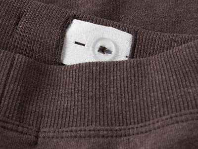 Name It sweatpants french roast med lynlåslommer