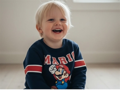 Name It dark sapphire Super Mario sweatshirt