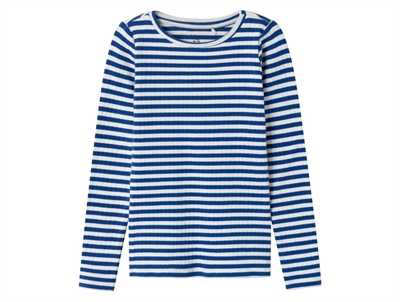 Name It surf the web stribet bluse