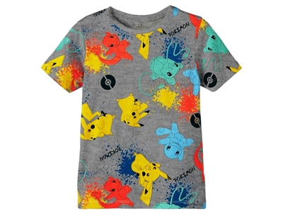 Name It grey melange Pokemon t-shirt