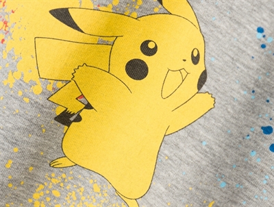 Name It grey melange Pokemon t-shirt