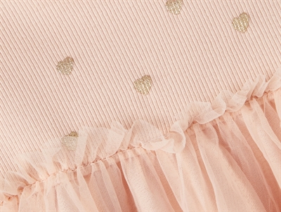 Name It rose smoke glitter tyl kjole