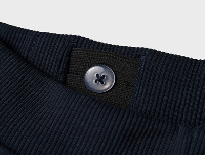 name it cargo sweatpants dark sapphire detalje