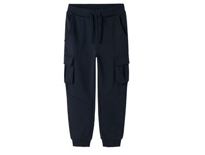 name it cargo sweatpants dark sapphire forfra