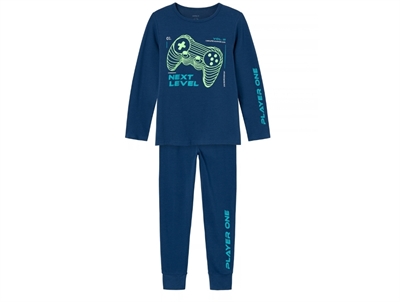 Name It navy peony gaming pyjamas