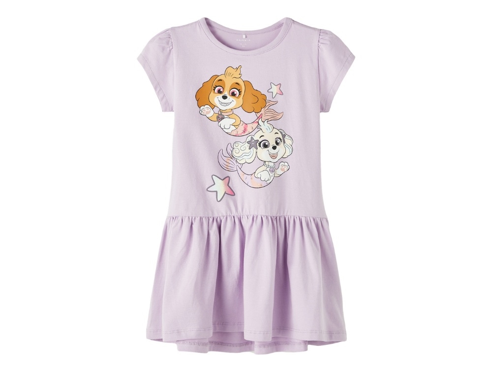 Name It Orchid Bloom Paw Patrol Kjole - Str. 2y 92cm