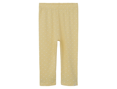 Lil Atelier double cream blomster legging 