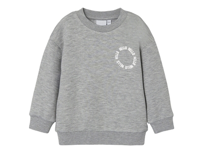 Name It grey melange sweatshirt loose fit
