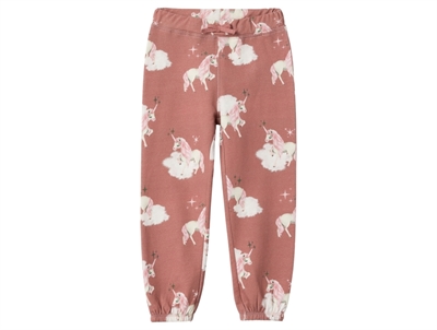 Name It light mahogany unicorn sweatpants