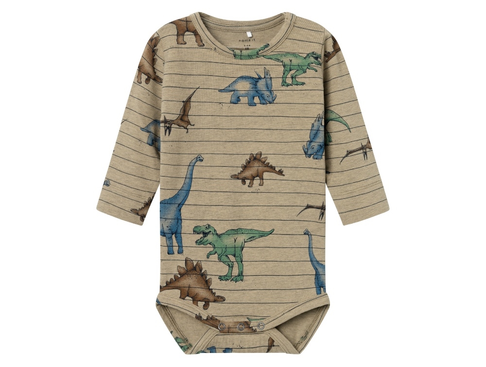 Name It Silver Sage Dino Body - Str. 0m 50cm