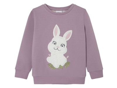 Name It lavender mist kanin sweatshirt