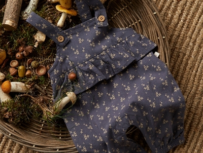 Lil Atelier periscope flowers overall