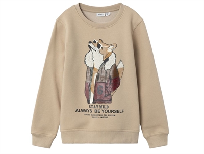 Name It oxford tan sweatshirt