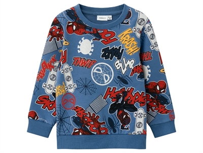 Name It bijou blue Spiderman sweatshirt
