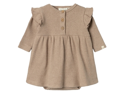 Lil Atelier nougat bodykjole