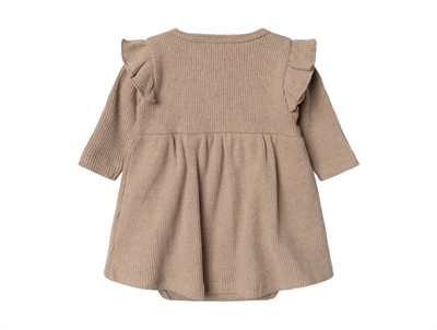 Lil Atelier nougat bodykjole