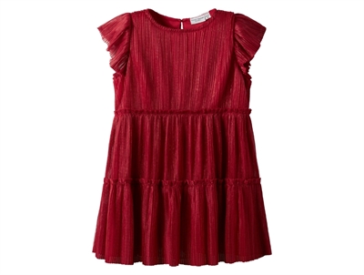 Name It festkjole jester red med lurex forside