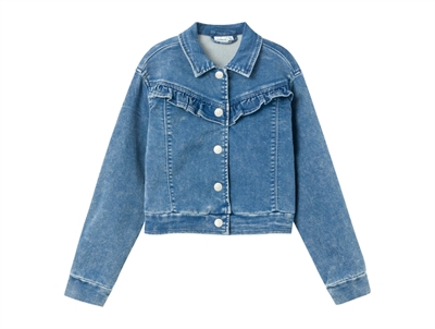 Name It medium blue denim jakke