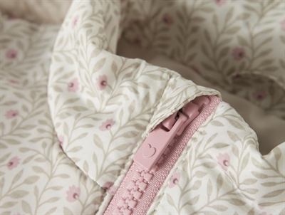 Name It teddyjakke rainy day med blomsterprint og flæser