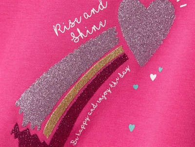Name It raspberry rose/shooting star top