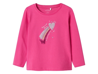 Name It raspberry rose/shooting star top