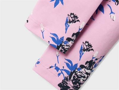 Name It pastel lavender big flower legging