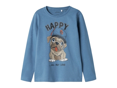 Name It coronet blue/happy dog top