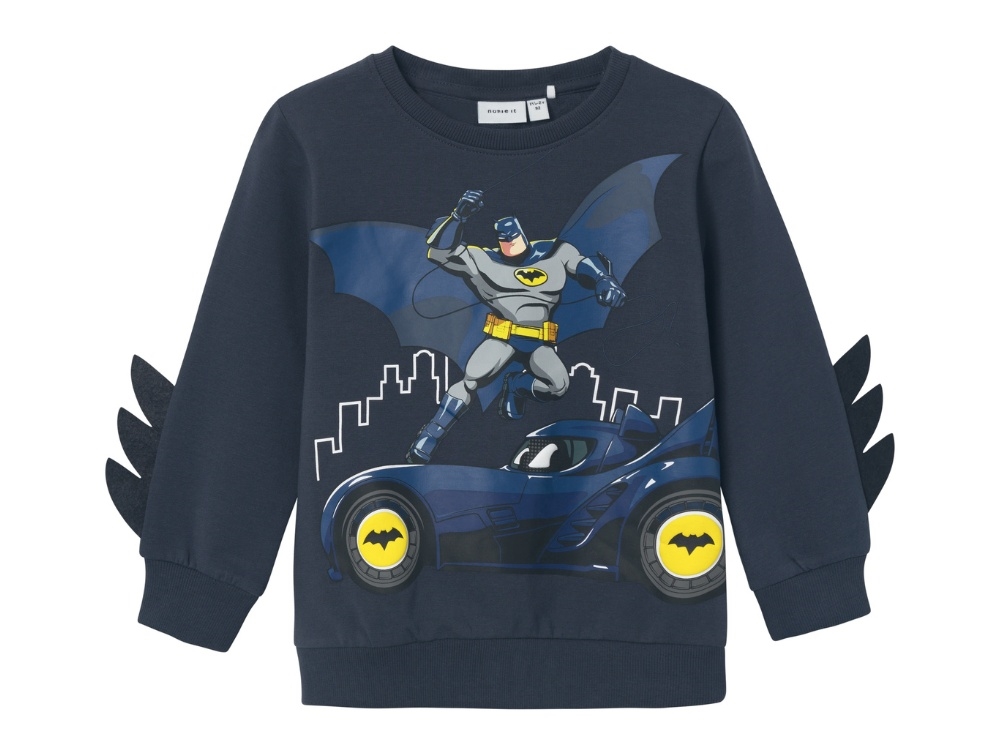 Name It India Ink Batwheels Sweatshirt - Str. 2y 92cm
