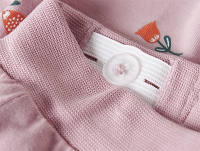 name it baby bukser burnished lilac flowers med blomsterprint