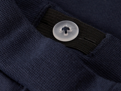 name it baby bukser navy blazer med blomster og hjerteprint