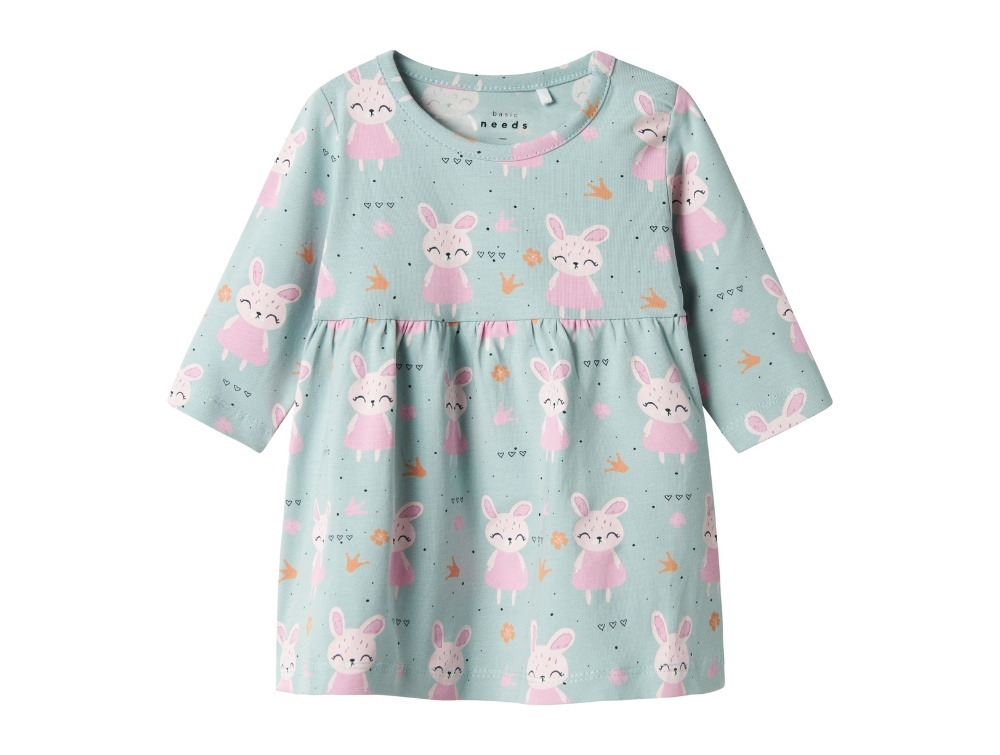 Name It Ether Bunnys Kjole - Str. 1.5y 86cm