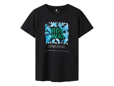 Name It black printet t-shirt