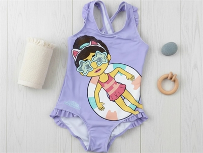Name It heirloom lilac Gabby's Dollhouse badedragt