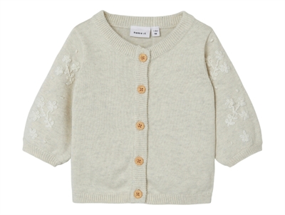 Name It peyote melange broderi cardigan