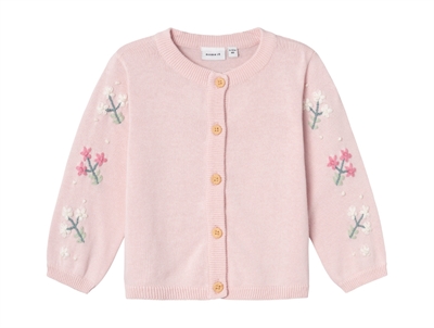Name It parfait pink broderi cardigan