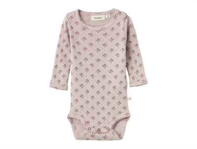 Lil Atelier violet ice blomstret body