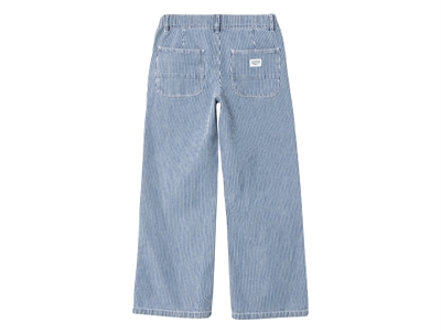 Name It medium blue denim stribede denimbukser